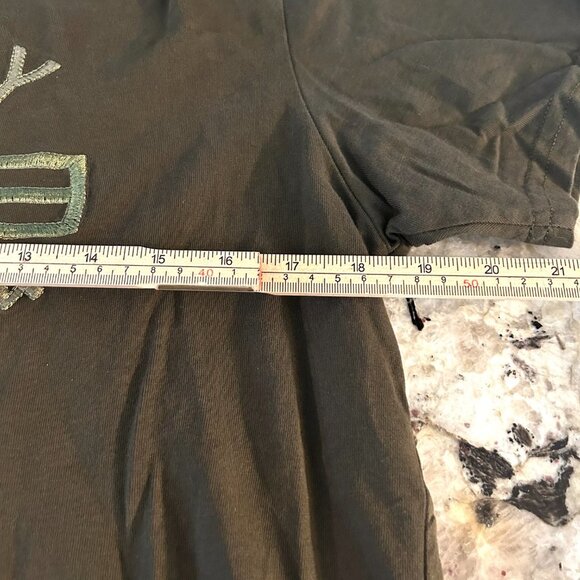 Paul Lucas Garment Shirt Mens Large Embroiderd D-DAY 06-06 1944 TShirt Normandie - Picture 9 of 10